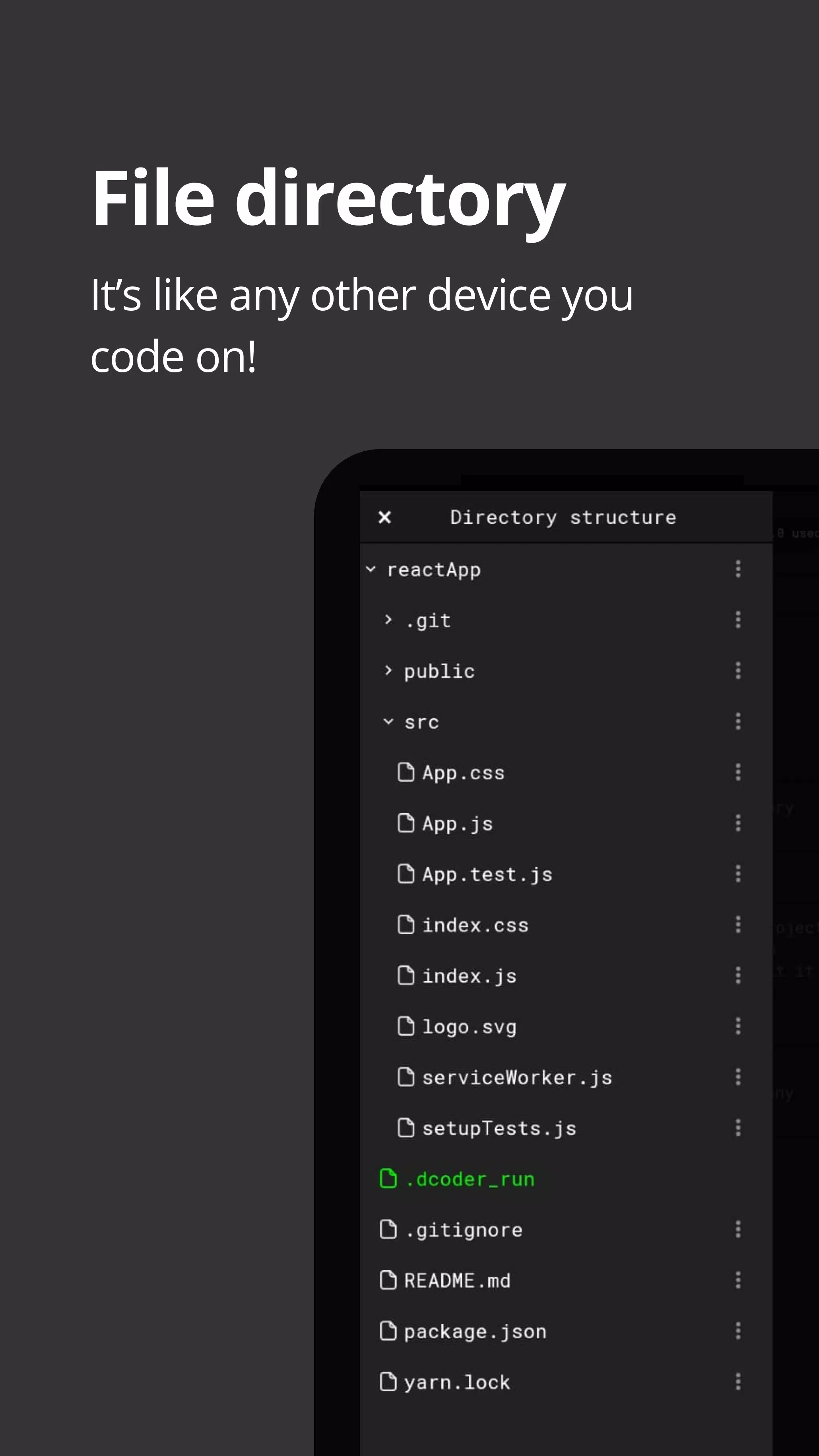 Dcoder, Compiler IDE :Code & P स्क्रीनशॉट 1