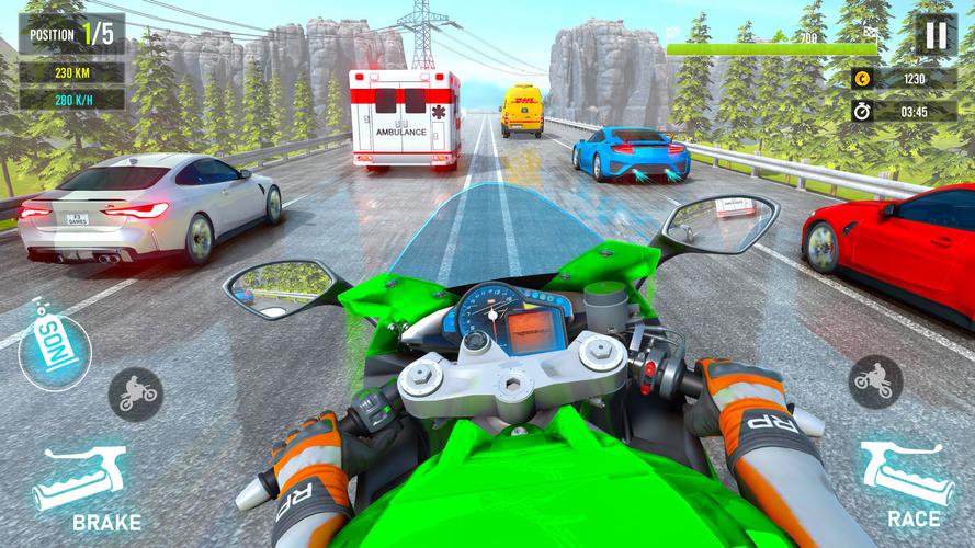Moto Traffic Bike Race Game 3d 스크린샷 3