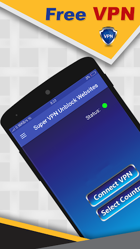 Super VPN Unblock Websites स्क्रीनशॉट 1