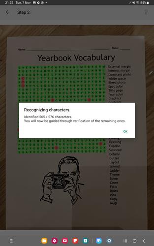Word Search Scanner and Solver應用截圖第2張