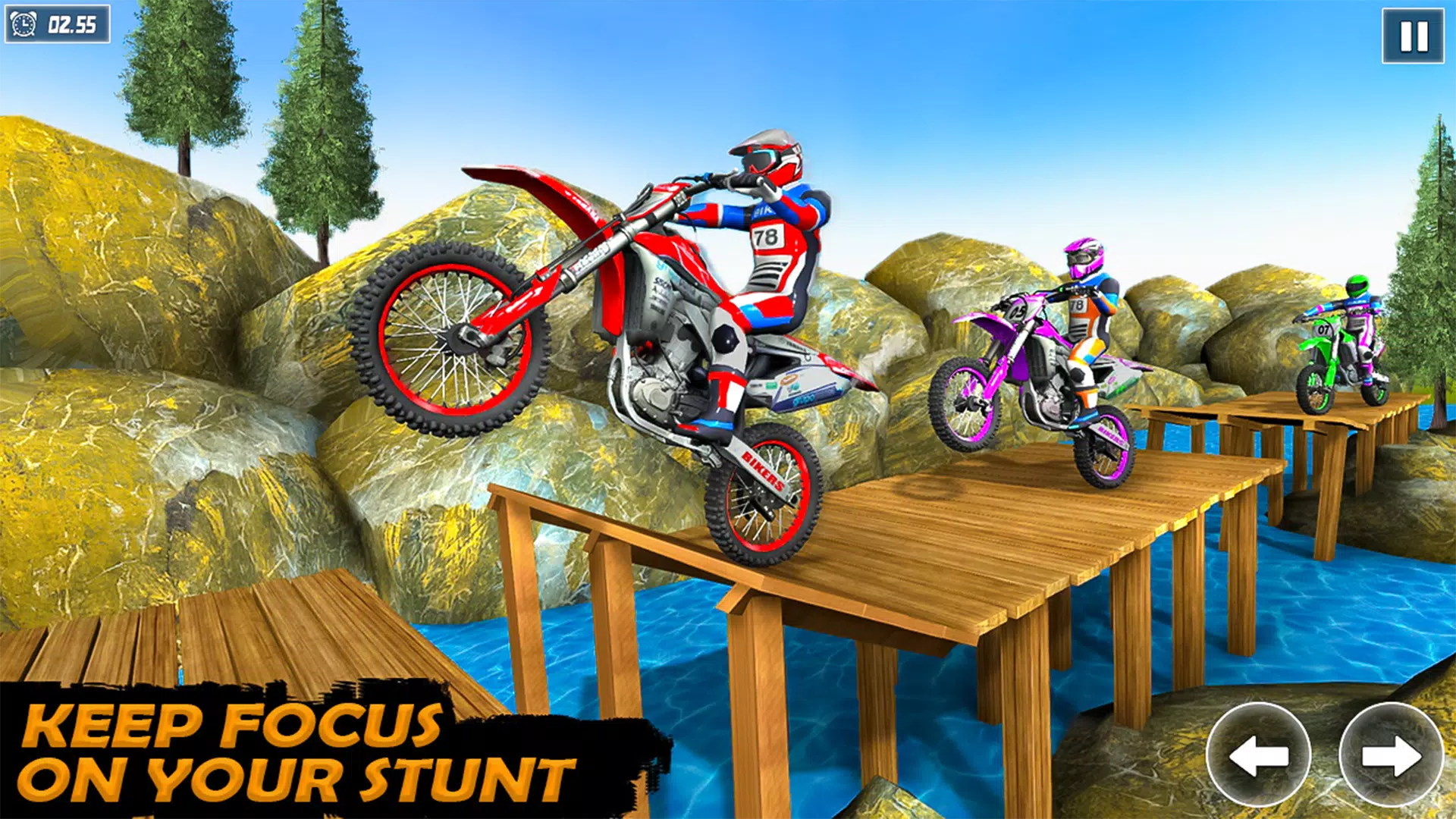 Motocross Dirt Bike Race Game Скриншот 2