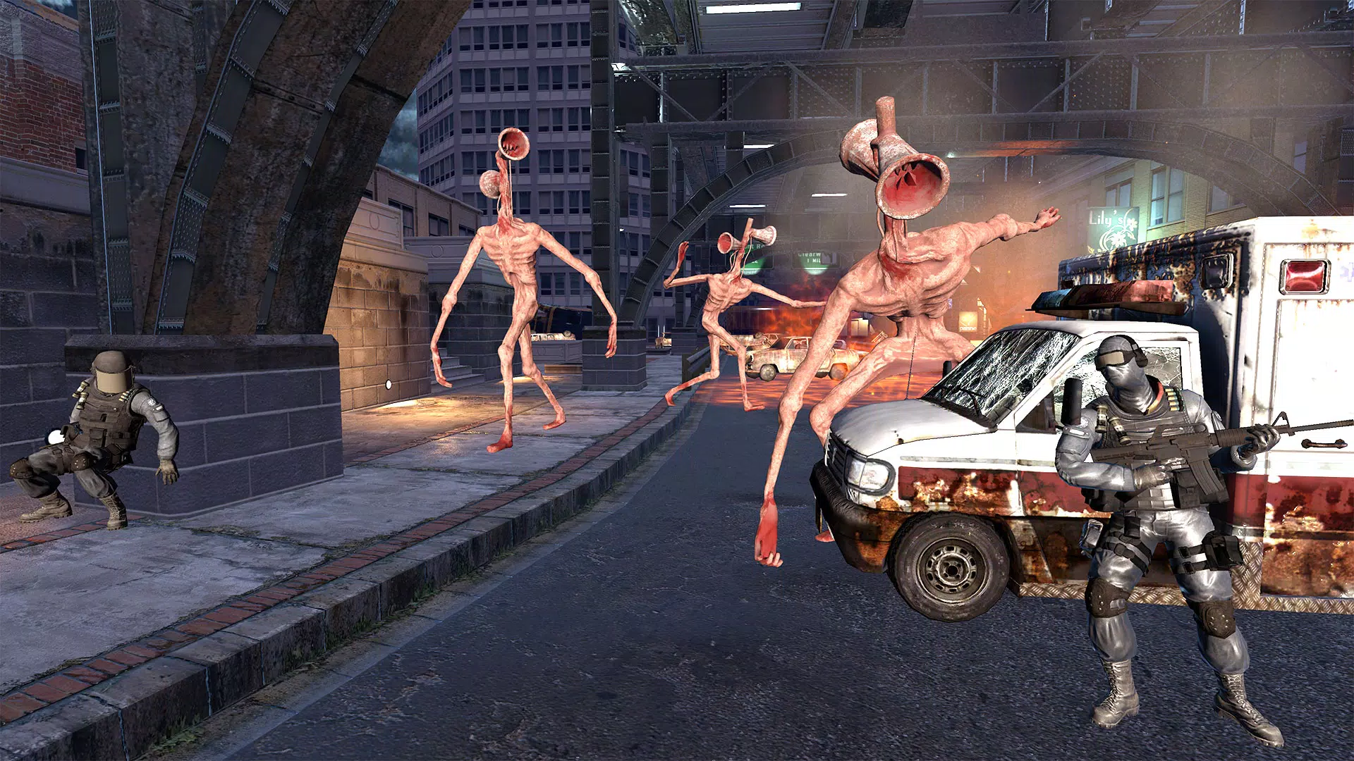 Siren Head City EscapeGames ภาพหน้าจอ 1