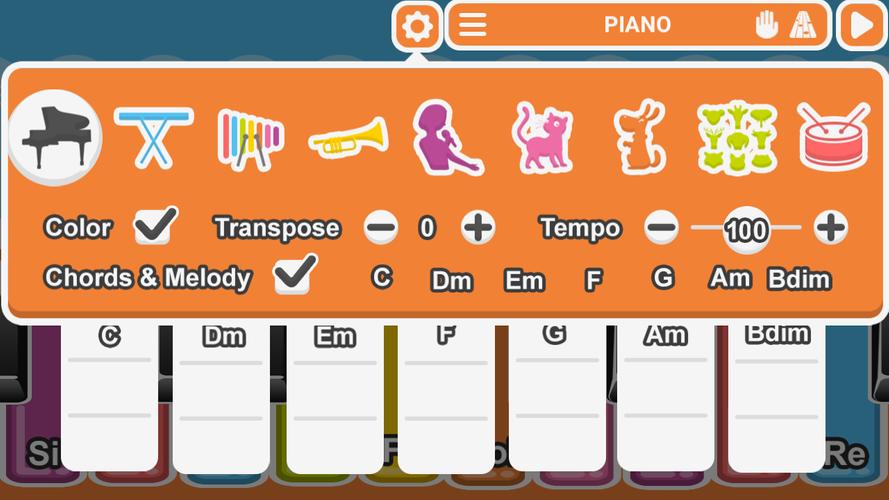 Kids Piano Captura de tela 2