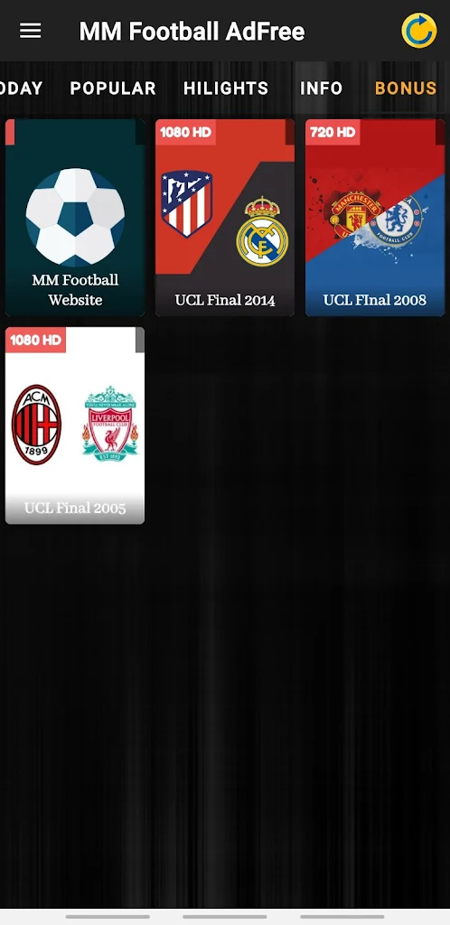 MM Football Blue Captura de tela 1