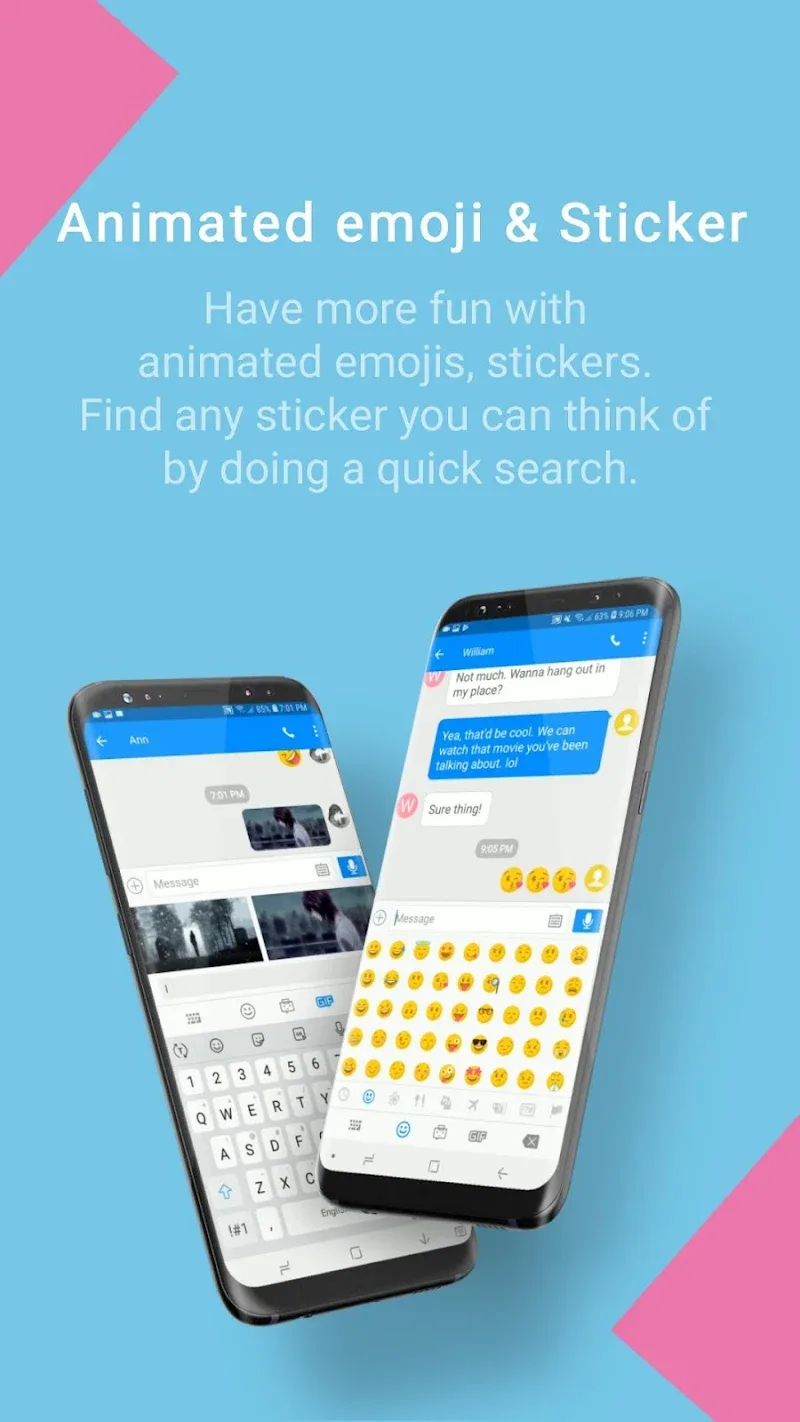 Handcent Next SMS messenger Captura de pantalla 2