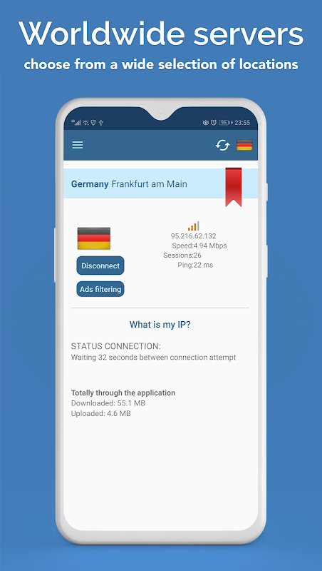 Schermata Easy VPN Free - Unlimited Secure VPN Proxy 2