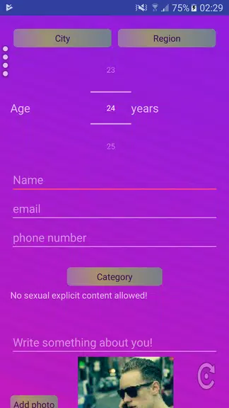 Gay Personal Ads - Men Dating Schermafbeelding 0
