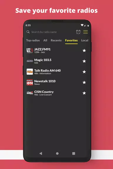 Radio Canada: Online FM Radio ภาพหน้าจอ 1