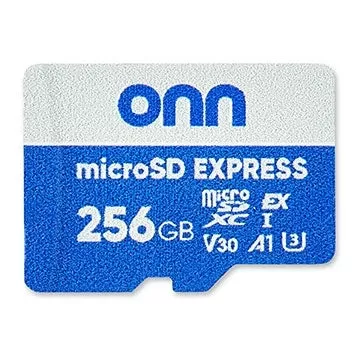 Solução de Armazenamento Compatível com Nintendo Switch 2 - Cartão Express Onn 256GB MicroSDXC