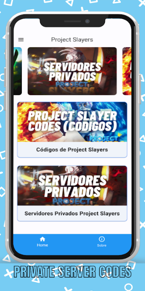 Project Slayers Codes Privados Capture d'écran 2