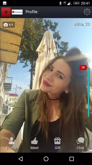 Meet new people, Flirt with singles - Flare Dating Скриншот 1