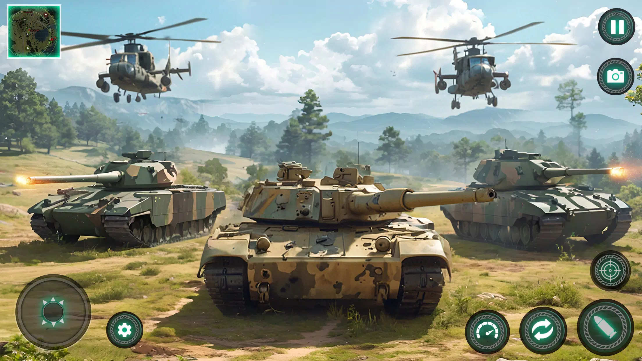 Military Tank War Machine Sim Capture d'écran 3