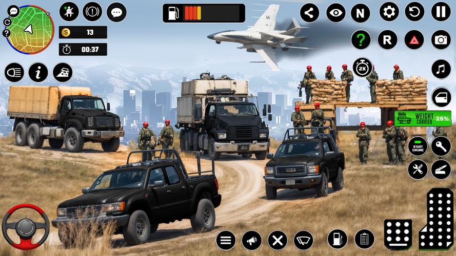 Army Truck Game: Driving Games スクリーンショット 2