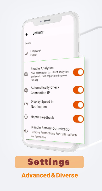 V7 Pro VPN - Fast V2ray ภาพหน้าจอ 0