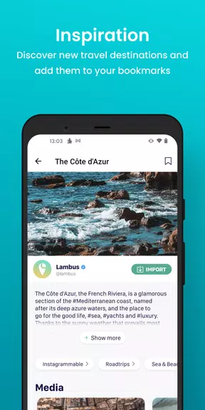 Lambus | Travel Planner Ekran Görüntüsü 2