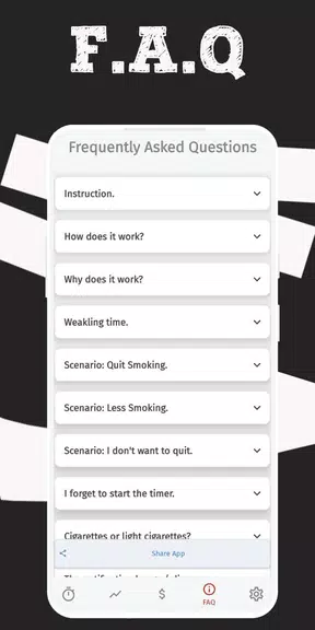 SWay: Quit/Less Smoking Slowly स्क्रीनशॉट 2