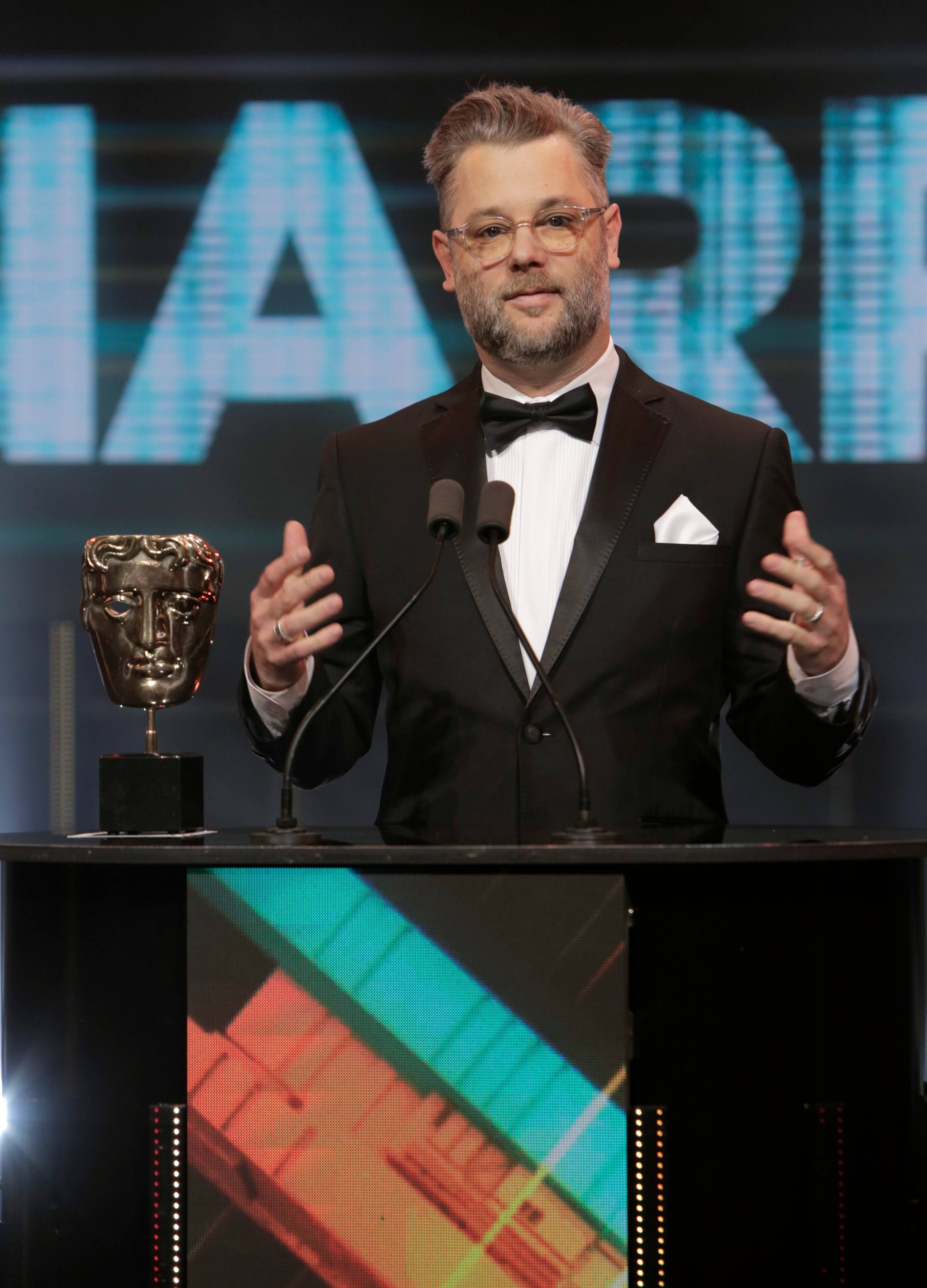 Cory Barlog। छवि क्रेडिट: हन्ना टेलर/बाफ्टा गेटी इमेज के माध्यम से