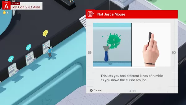 Welcome Tour mini-games