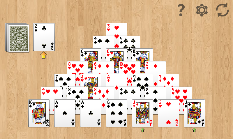Pyramid Solitaire!应用截图第0张