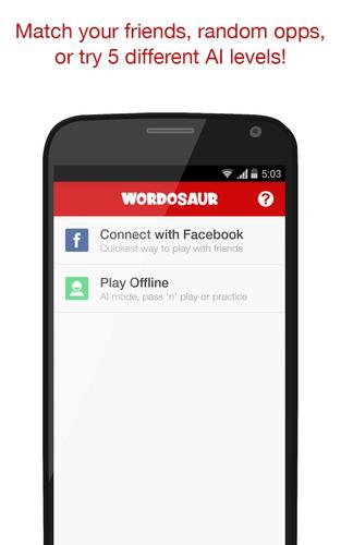 Wordosaur スクリーンショット 1