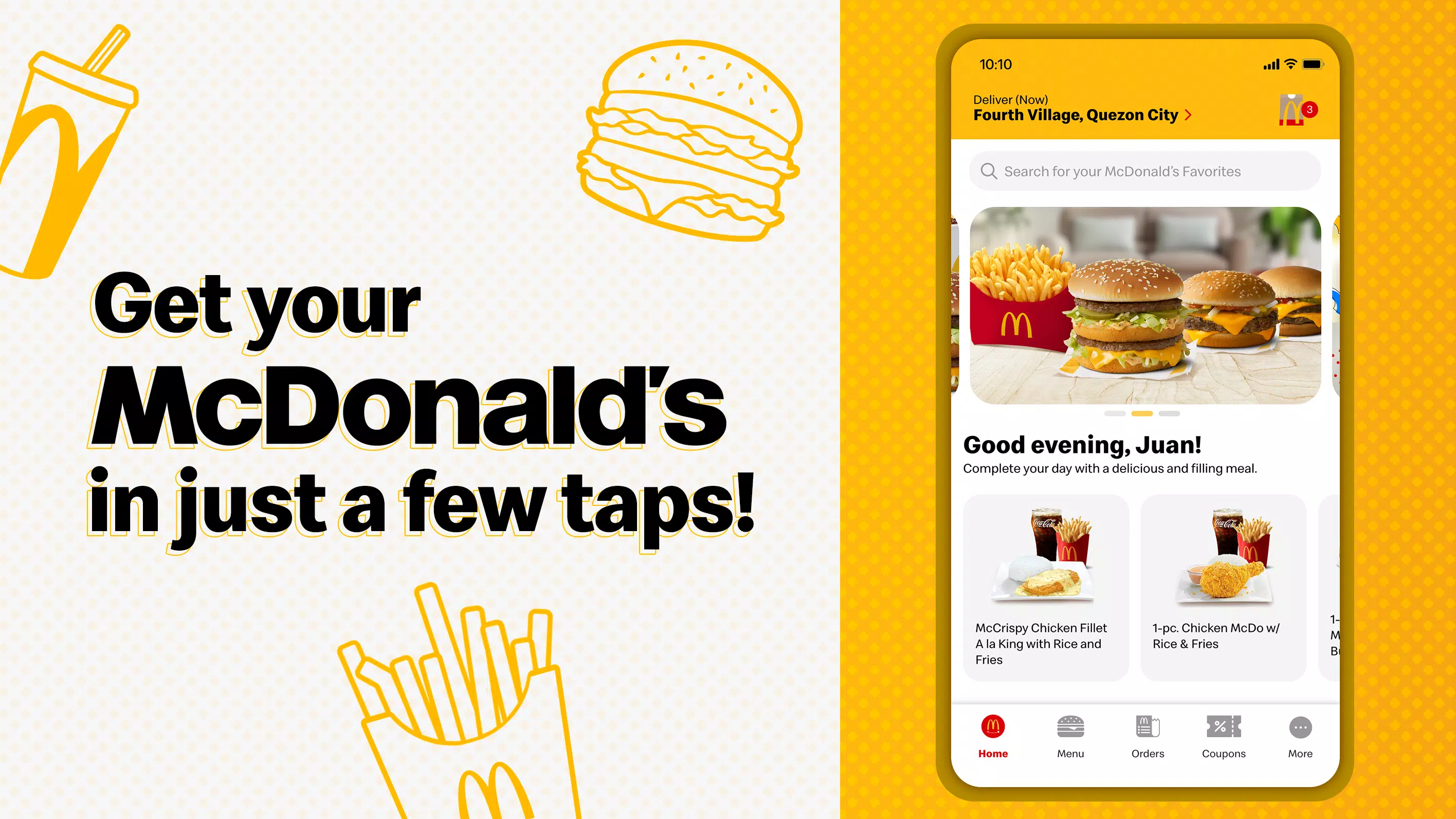 McDelivery PH スクリーンショット 0