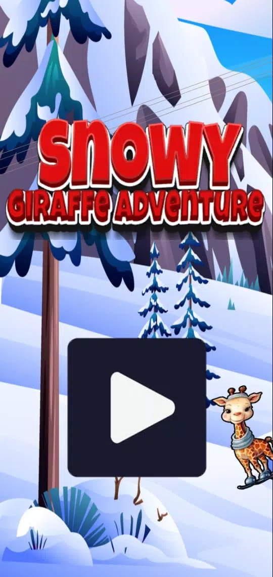 Snowy Giraffe Adventure應用截圖第0張