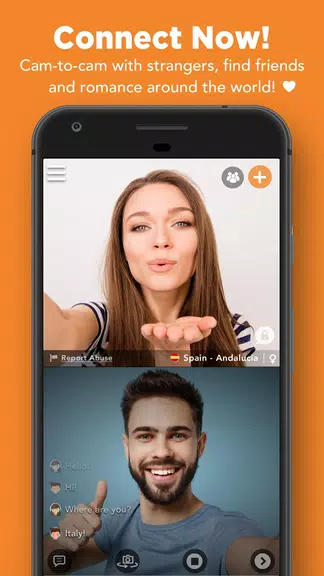 Camsurf: Chat Random & Flirt Ekran Görüntüsü 0