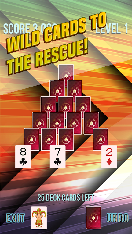 Pyramid Solitaire Supreme Captura de pantalla 2