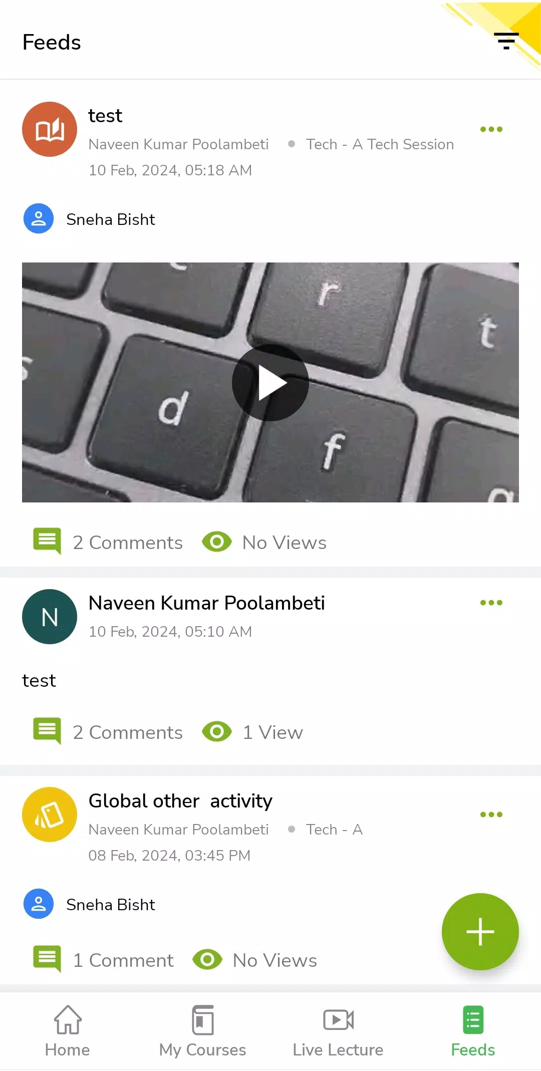 Gregorian Learning Platform Capture d'écran 3