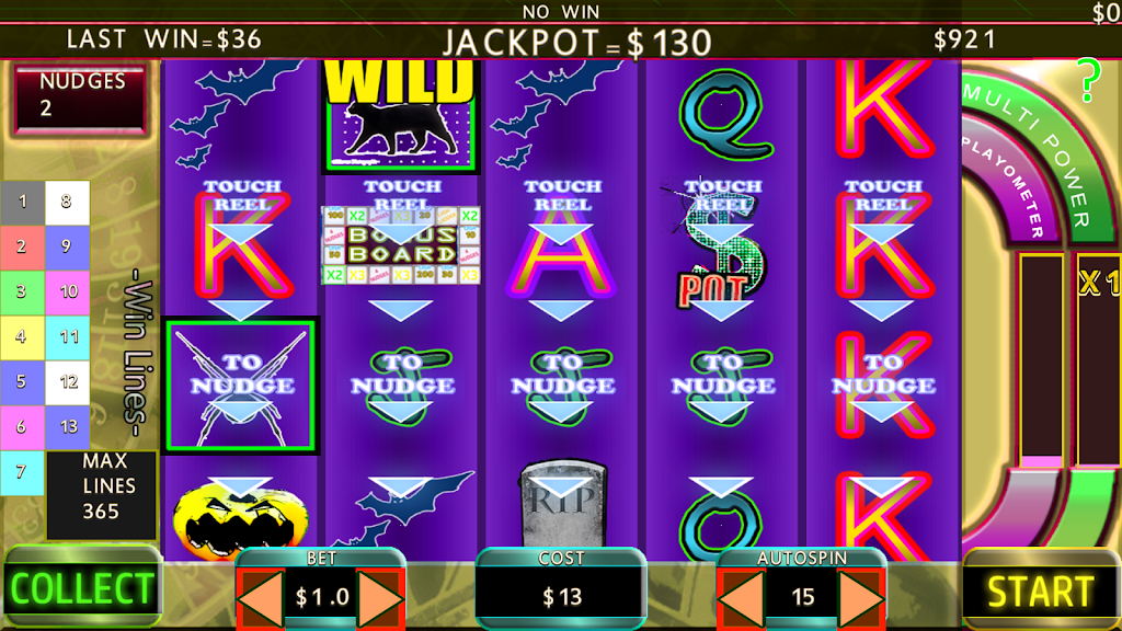 Creepy Casino Slots FREE Captura de tela 1