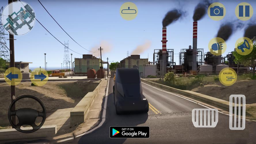 US Cargo Truck Games 3D Captura de pantalla 2
