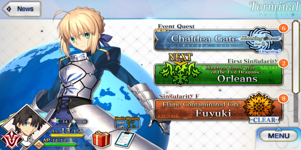 Fate/Grand Order (English) Capture d'écran 2