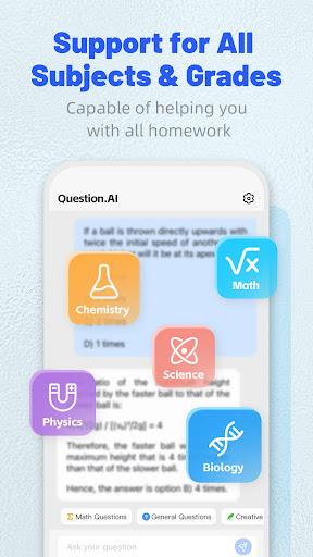 Question.AI – Chatbot & Math AI Mod ဖန်သားပြင်ဓာတ်ပုံ 2