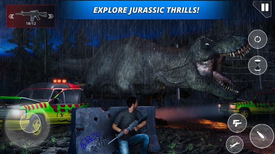 Jurassic Zoo Dinosaur Hunting স্ক্রিনশট 0