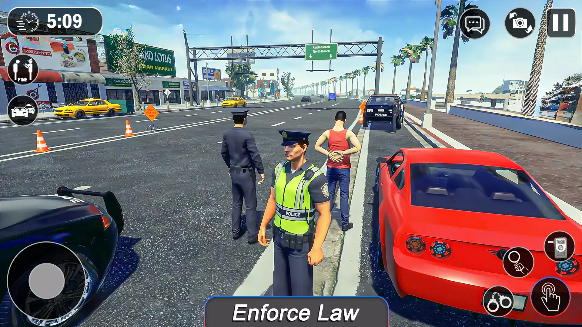 Border Petrol Police Games 3D স্ক্রিনশট 1