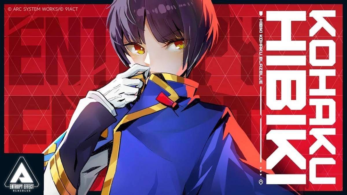 Hibiki от эффекта энтропии Blazblue
