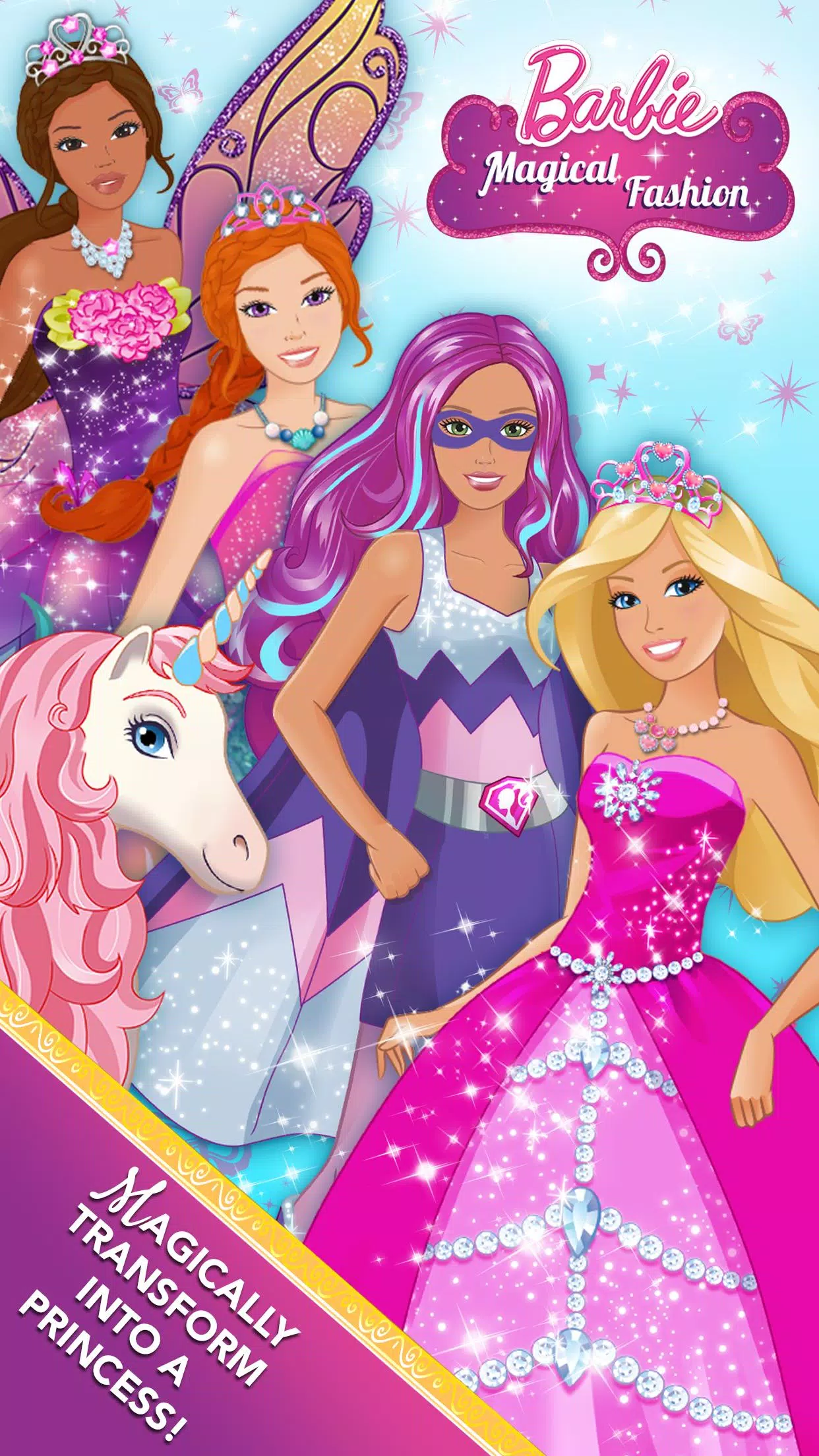 Barbie moda mágica -Disfrázate Captura de pantalla 0