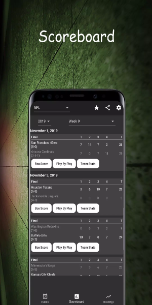 Dofu Live NFL NBA NHL Baseball应用截图第2张