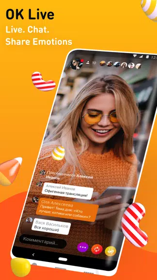 OK Live - video livestreams Ảnh chụp màn hình 0