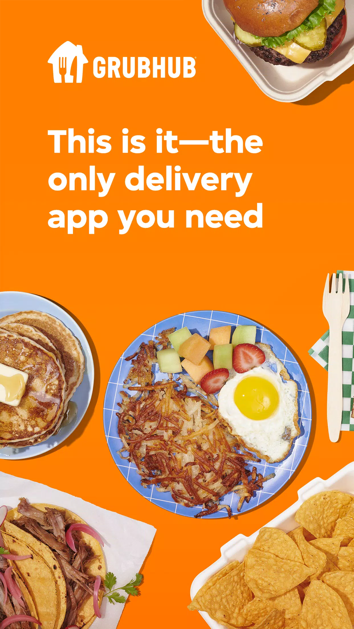 Grubhub: Food Delivery スクリーンショット 0