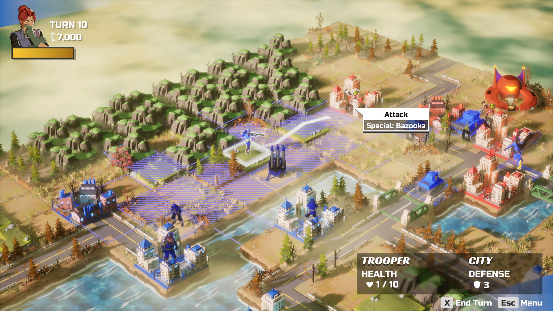 Martian Invasion Strategy Game