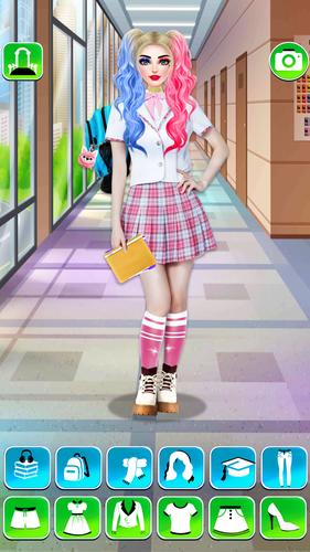 College Girls Fashion Dress Up Captura de tela 2