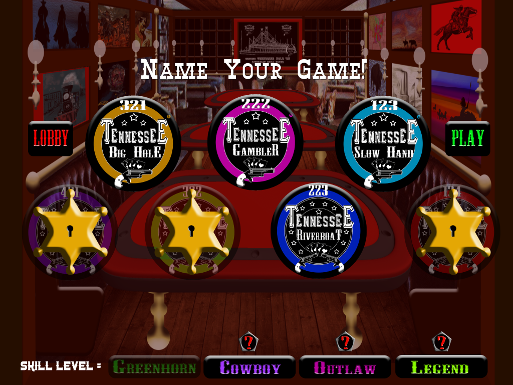 TENNESSEE HOLD 'EM - Skill Poker Tournaments Captura de pantalla 1