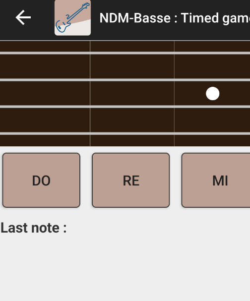 NDM-Bass Learn Music Notes Zrzut ekranu 0