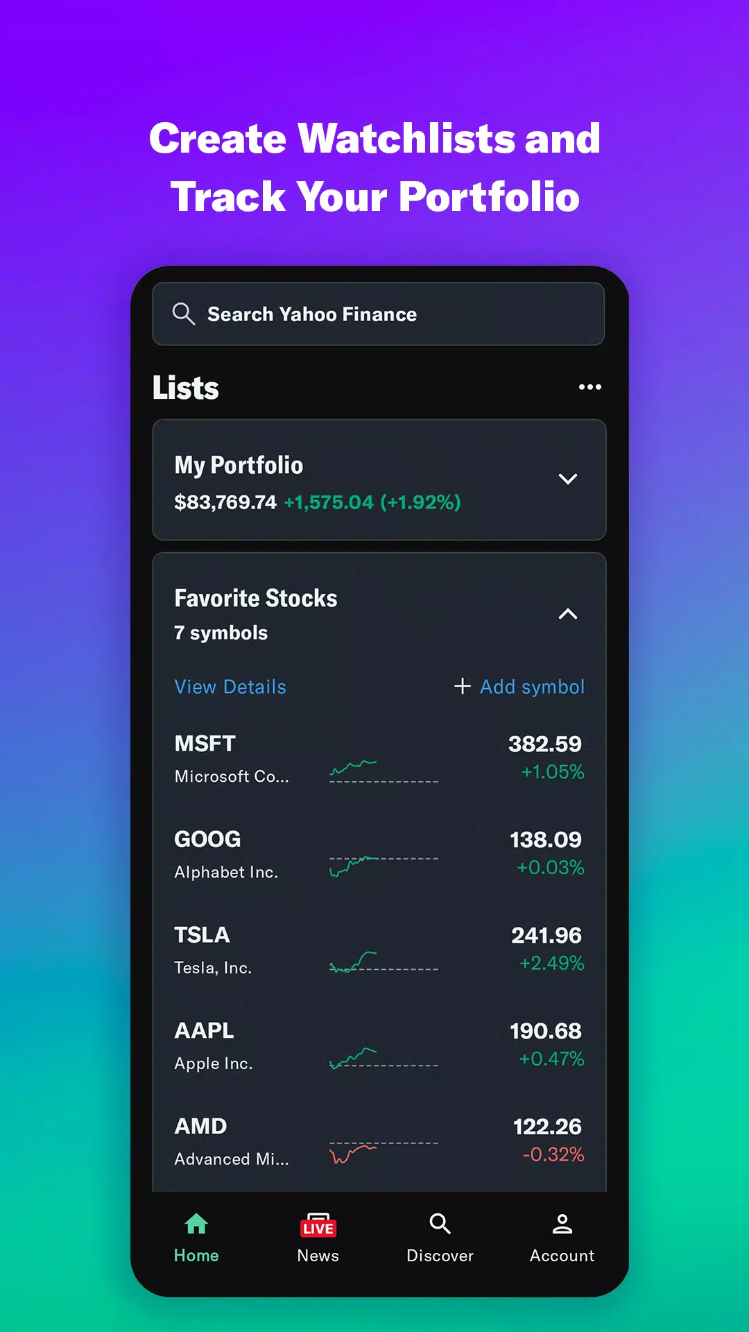 Yahoo Finance: Stock News Tangkapan skrin 3