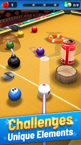 8 Ball Shoot It All - 3D Pool Captura de tela 2