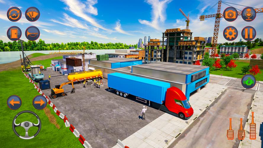 US Cargo Truck Games 3D Captura de pantalla 3