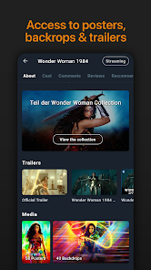 Moviebase: Trakt Movie Tracker 스크린샷 1