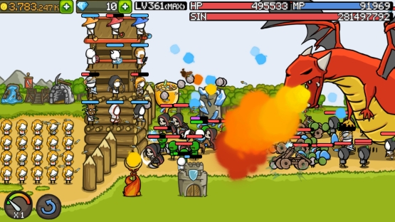 Grow Castle Tower Defense Zrzut ekranu 2