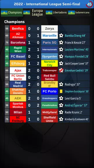 Elifoot 24 Скриншот 1